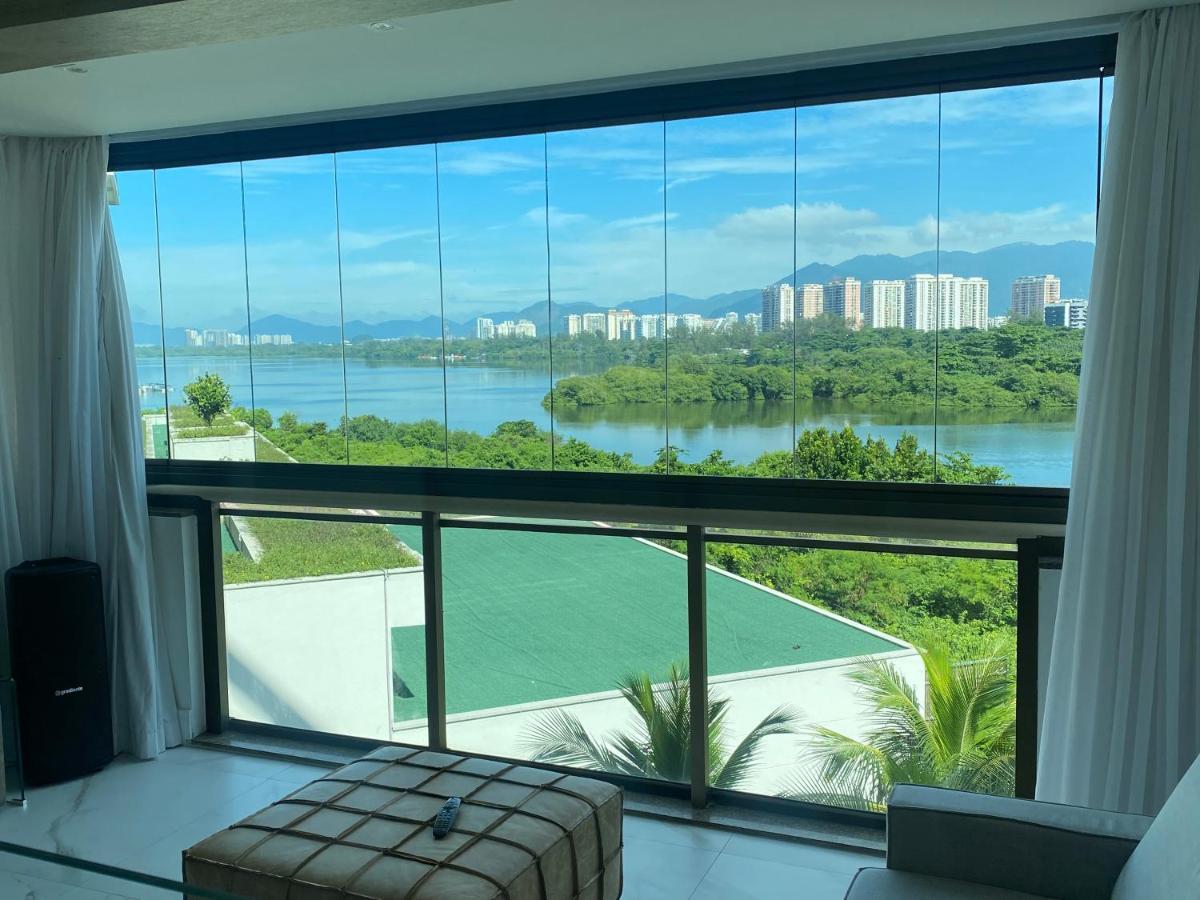 Apto De Frente Para A Praia Com Vista Pra Lagoa 里约热内卢 外观 照片
