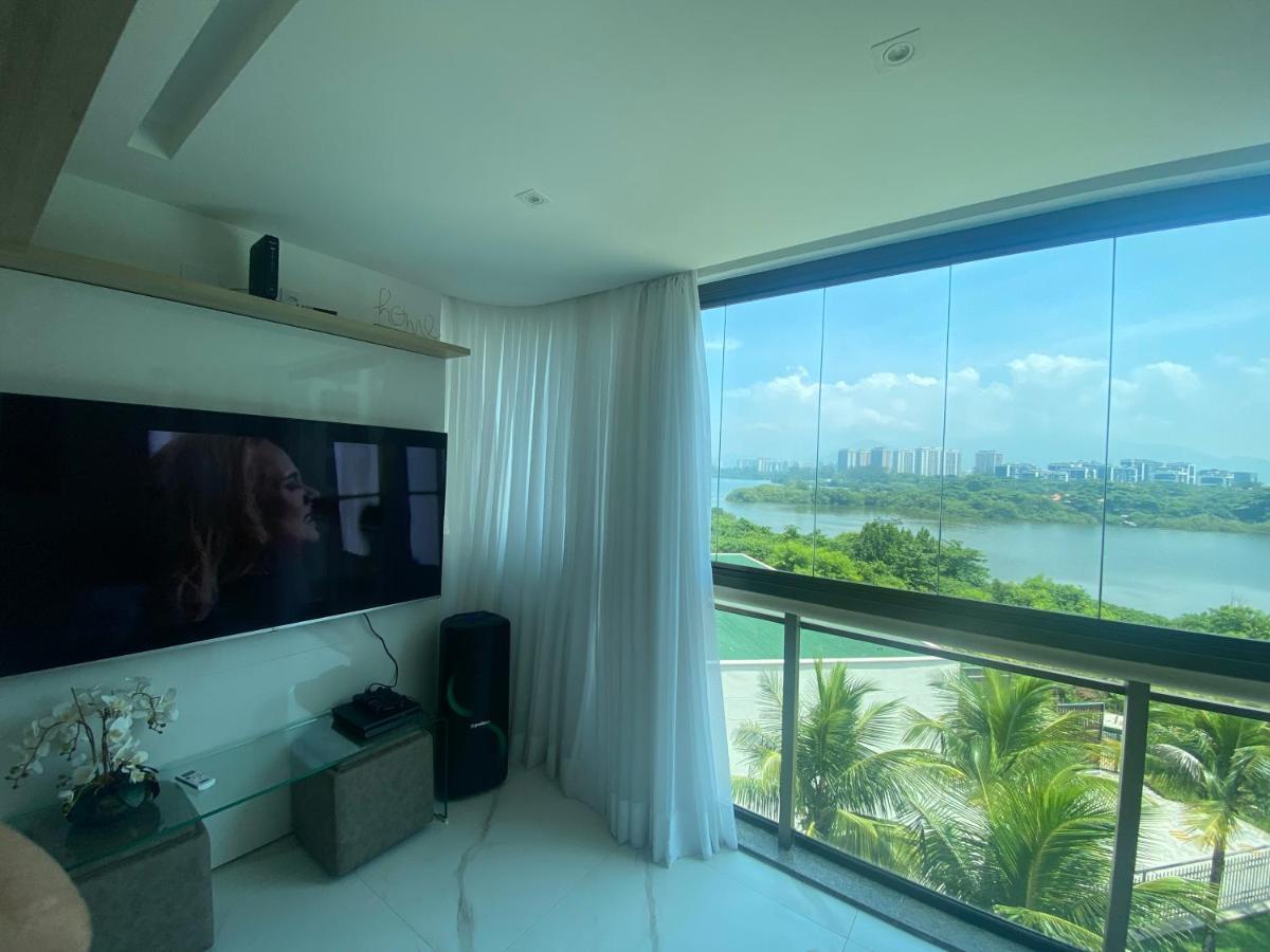 Apto De Frente Para A Praia Com Vista Pra Lagoa 里约热内卢 外观 照片